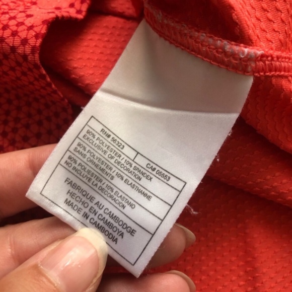 Nike Golf Red Polo Shirt Casual Comfort - Picture 6 of 7